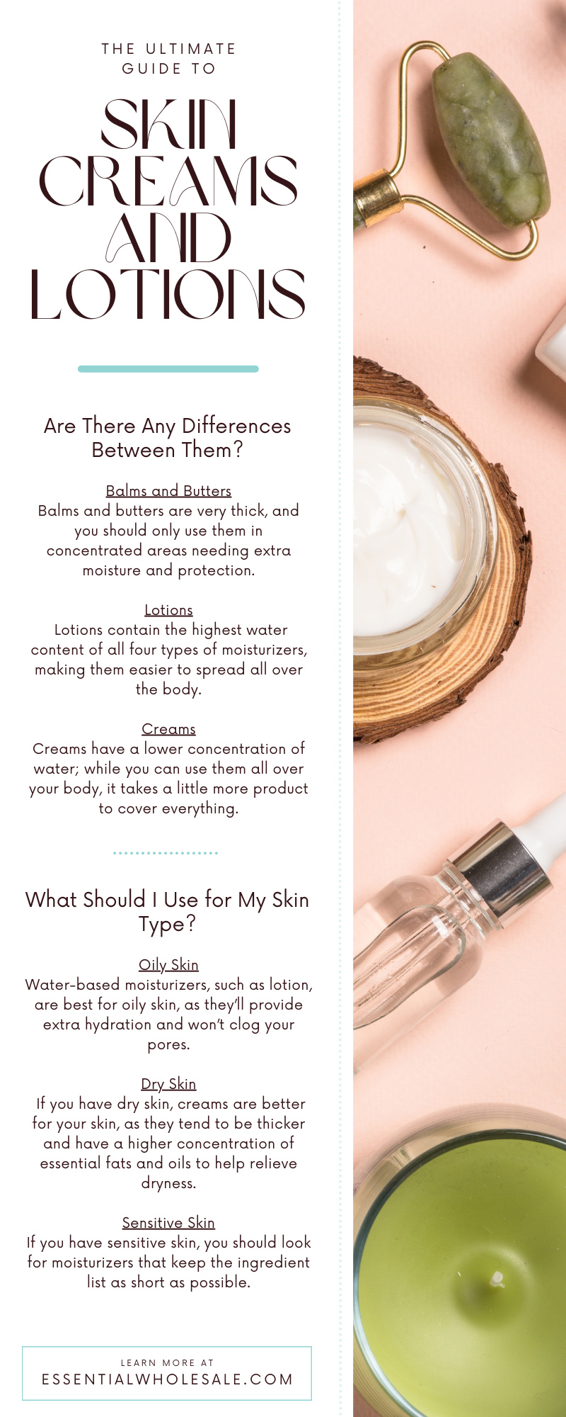 The Ultimate Guide to Skin Creams and Lotions